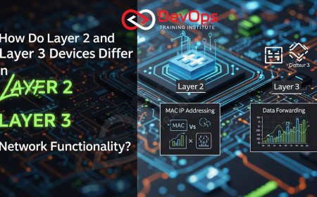 How Do Layer 2 and Layer 3 Devices Differ in Network Functionality?