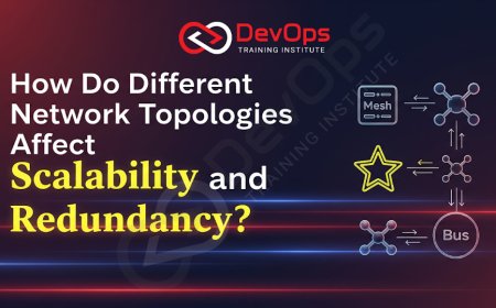 How Do Different Network Topologies Affect Scalability and Redundancy?