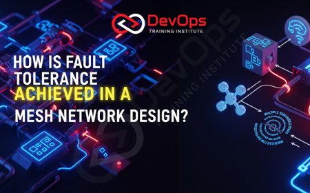 How Is Fault Tolerance Achieved in a Mesh Network Design?