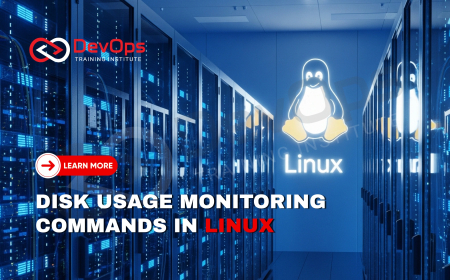 How Do You Monitor Disk Usage Using df, du, and smartctl Commands?