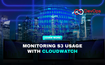 How Do You Monitor S3 Usage with CloudWatch Metrics and Alarms?