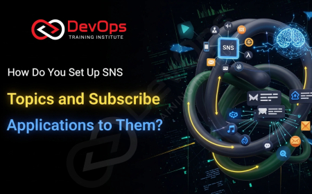 How Do You Set Up SNS Topics and Subscribe Applications to Them?
