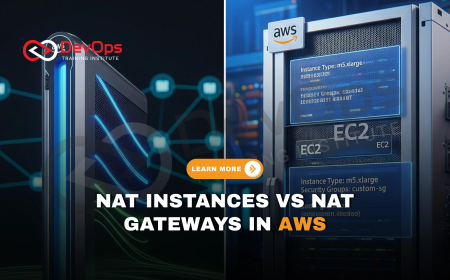 How Do NAT Instances Differ from NAT Gateways in AWS Architectures?