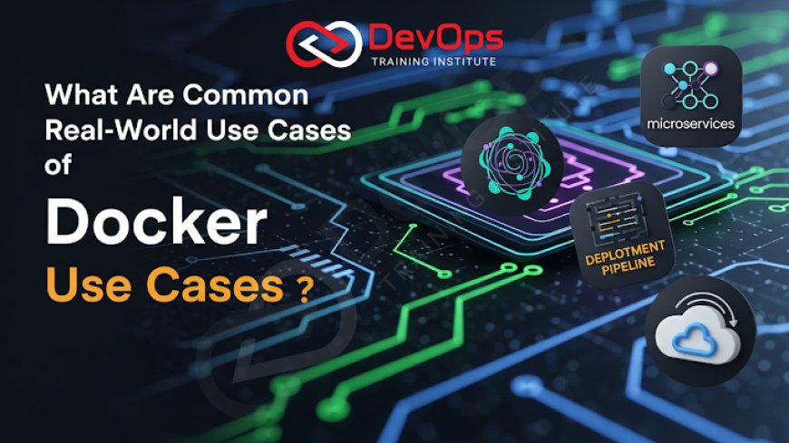 What Are Common Real-World Use Cases of Docker?