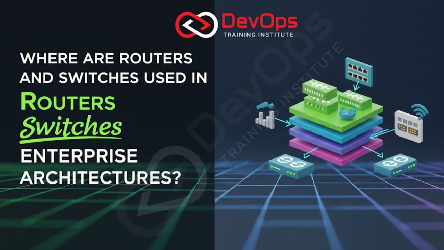 Where Are Routers and Switches Used in Enterprise Architectures?