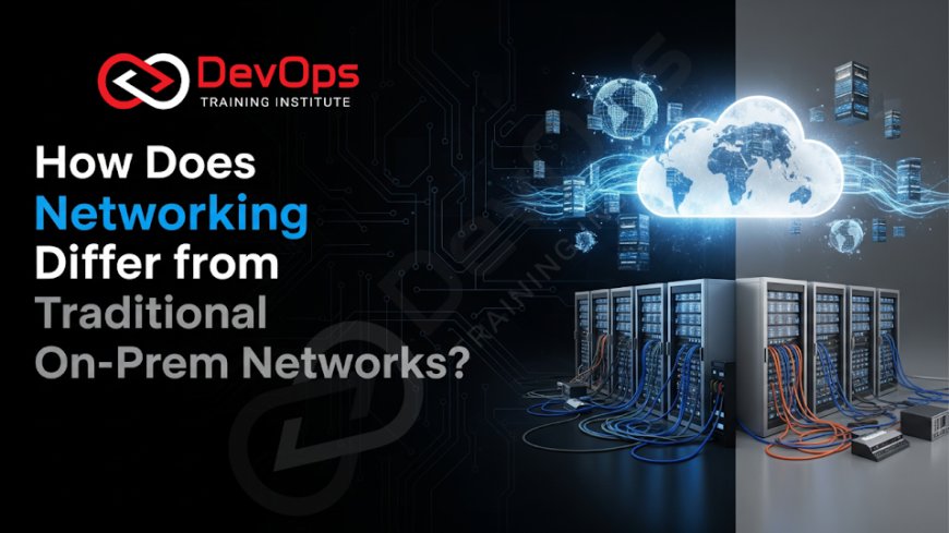 How Does Cloud Networking Differ from Traditional On-Prem Networks?