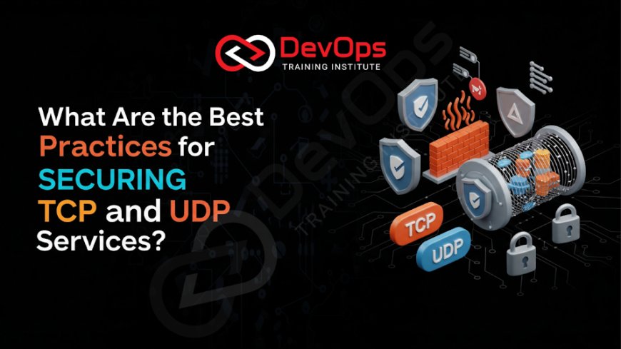 What Are the Best Practices for Securing TCP and UDP Services?