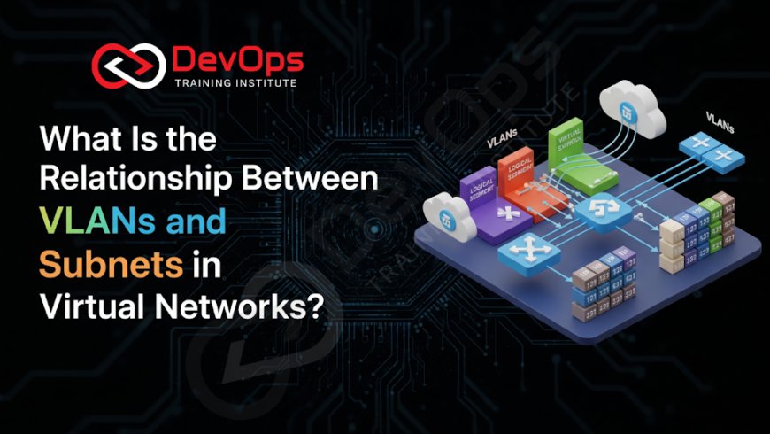 What Is the Relationship Between VLANs and Subnets in Virtual Networks?