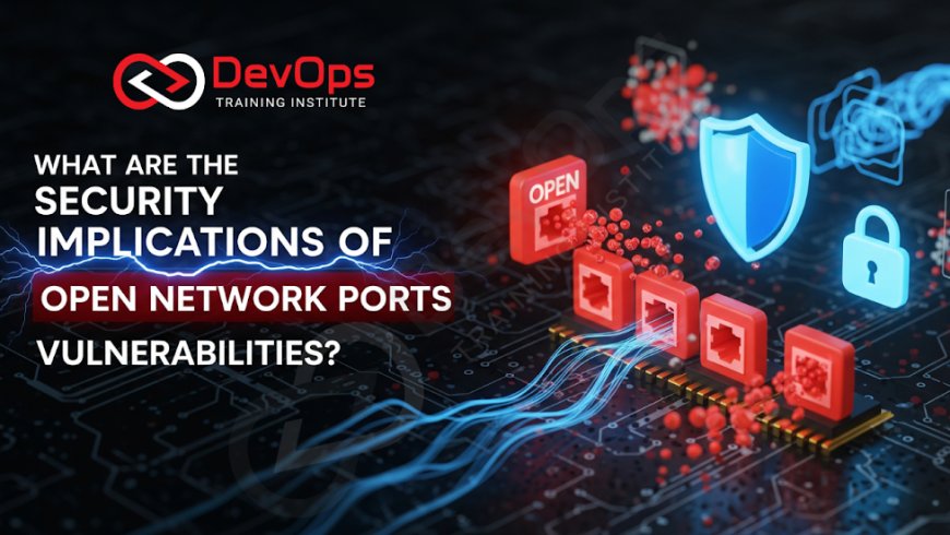 What Are the Security Implications of Open Network Ports?