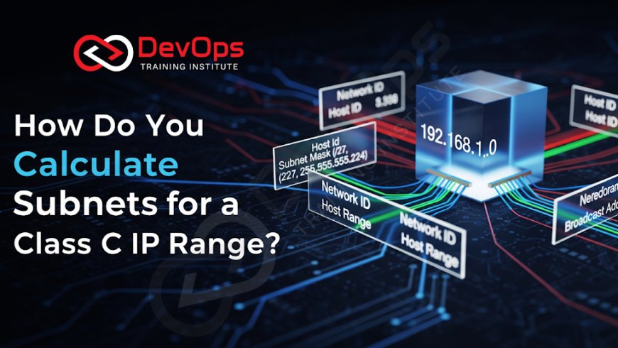 How Do You Calculate Subnets for a Class C IP Range?