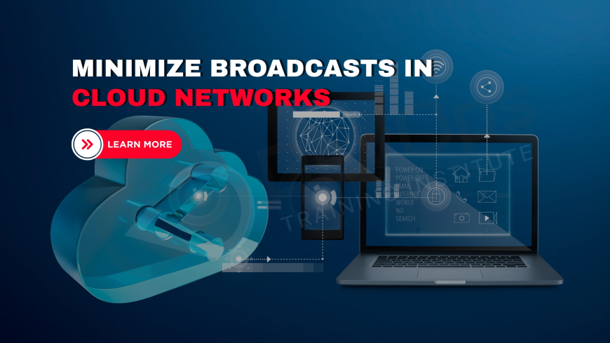 How Can Subnetting Minimize Broadcast Traffic in a Cloud Network?