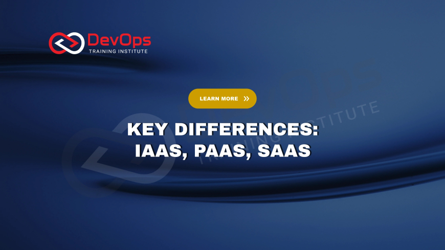 What Is the Main Difference Between IaaS, PaaS, and SaaS in Cloud Computing?