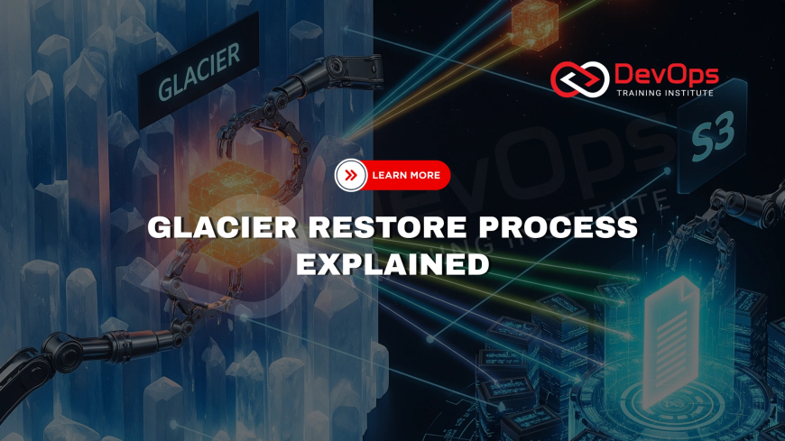 What’s the Process to Restore Archived Data from Amazon Glacier?