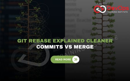 How Does Git Rebase Maintain Cleaner History Compared to Merge?