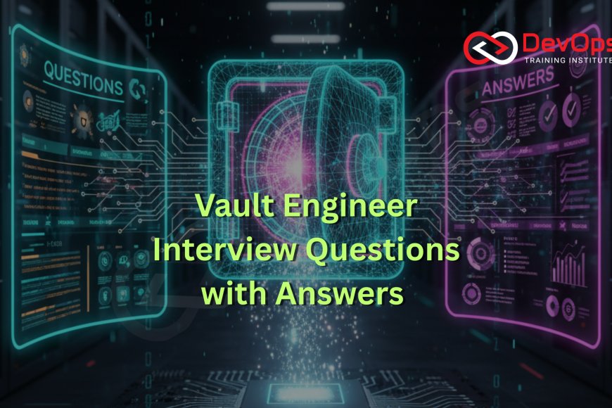 Vault Engineer Interview Questions with Answers [2025] - Top DevOps ...
