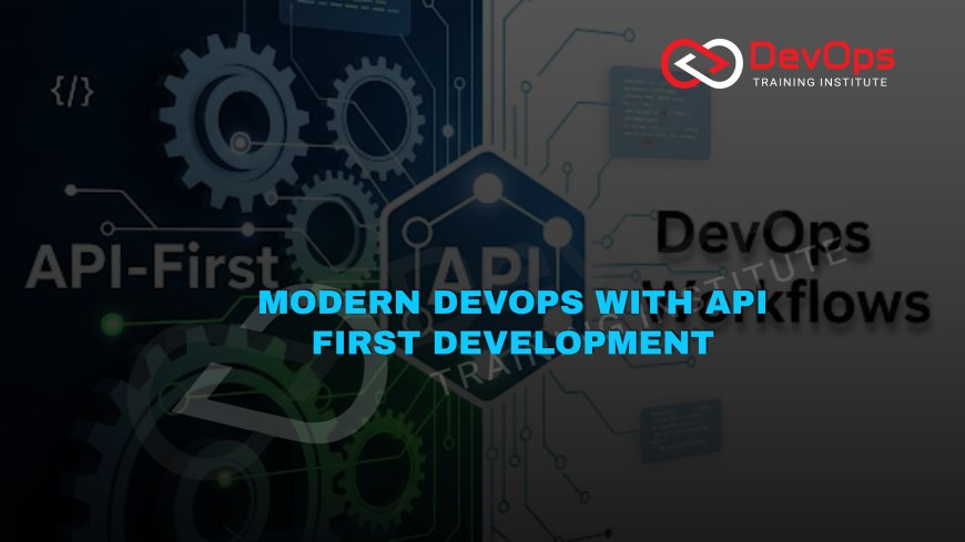 What Is the Role of API-First Development in Modern DevOps Workflows?