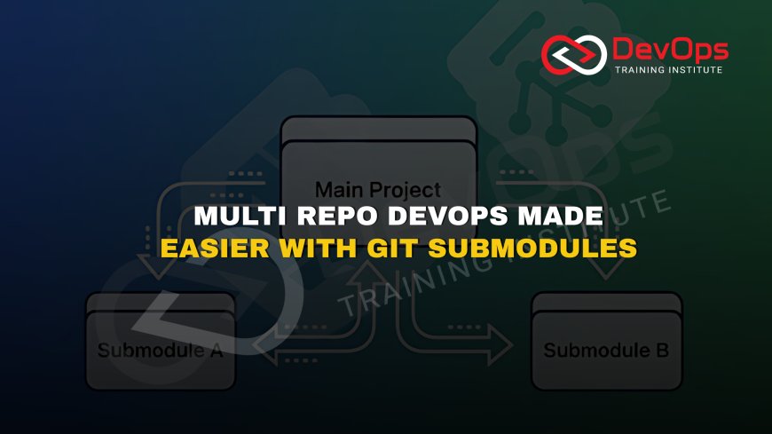 How Do Git Submodules Help Manage Multi-Repo DevOps Architectures?
