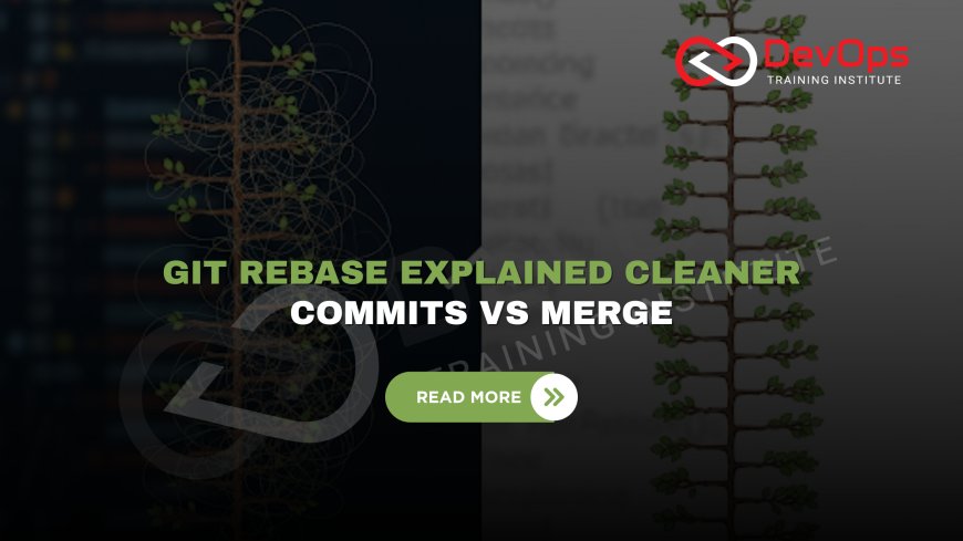 How Does Git Rebase Maintain Cleaner History Compared to Merge?