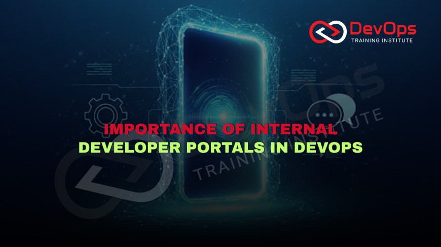 Why Should Organizations Create Internal Developer Portals for DevOps?