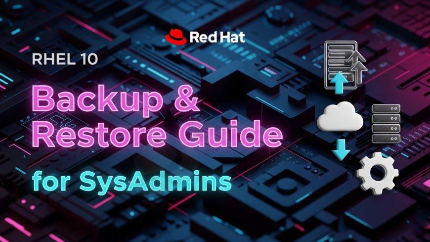 RHEL 10 Backup & Restore Guide for SysAdmins