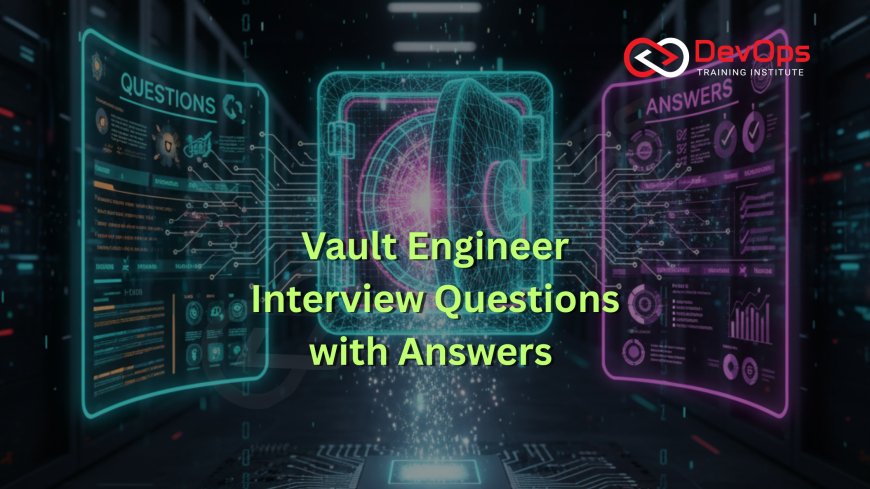 Vault Engineer Interview Questions with Answers [2025]