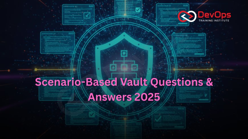 Scenario-Based Vault Interview Questions with Answers [2025]