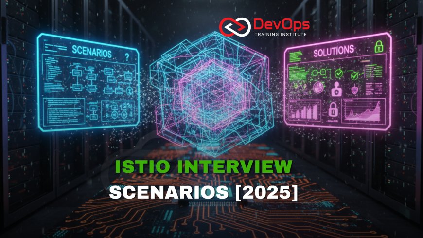 Scenario-Based Istio Interview Questions [2025]