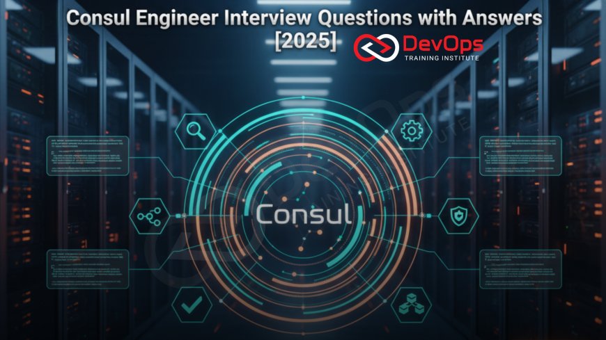 Consul Engineer Interview Questions with Answers [2025]