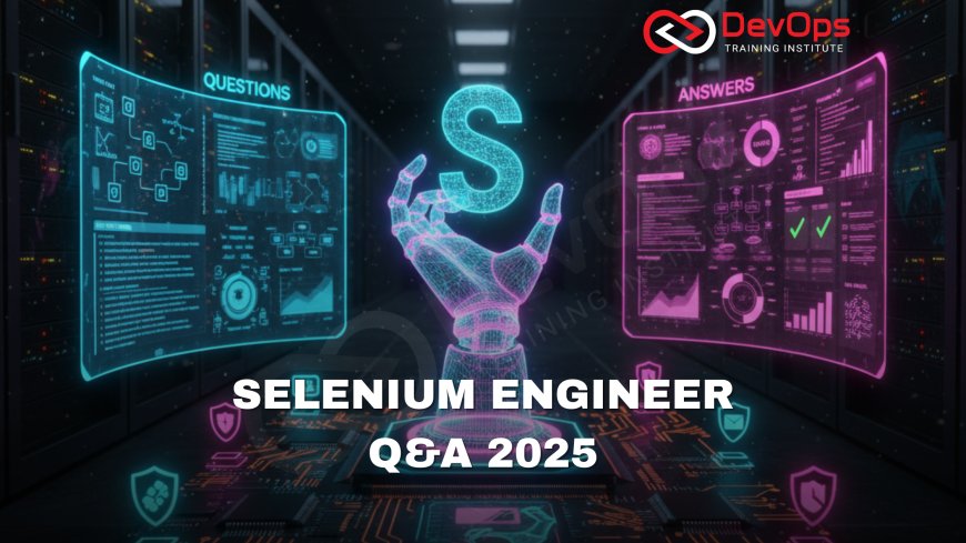 Selenium Engineer Interview Questions with Answers [2025]