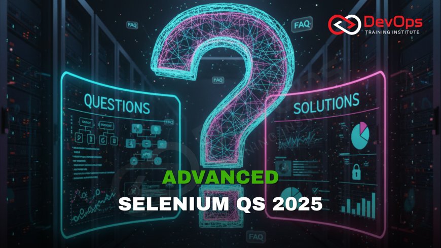 Advanced Selenium Interview Questions [2025]