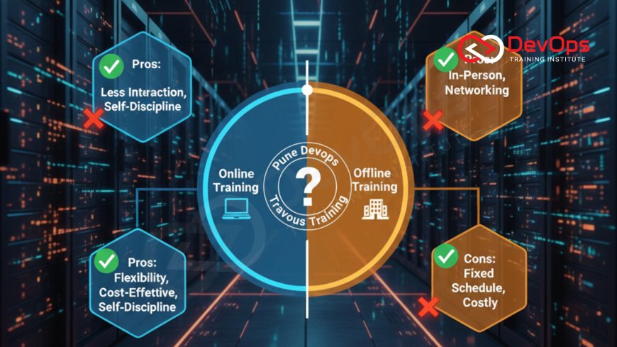 Online vs Offline DevOps Training in Pune – Pros & Cons