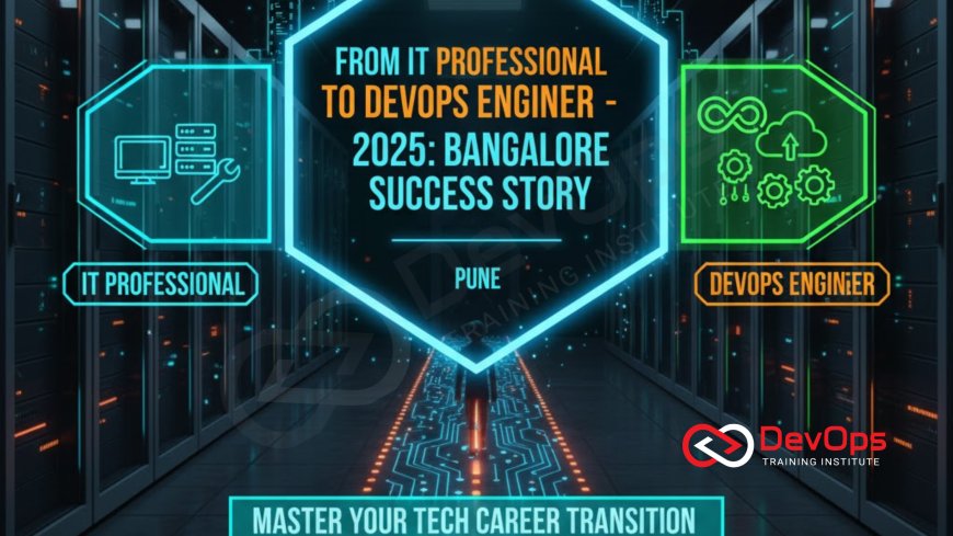 From IT Professional to DevOps Engineer – Bangalore Success Story