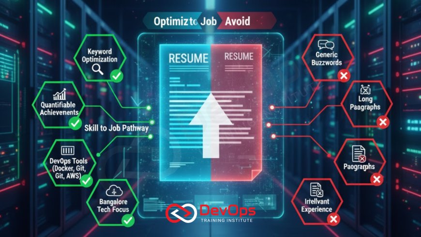 Resume Tips for DevOps Jobs in Bangalore