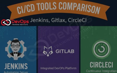 CI/CD Tools Comparison – Jenkins, GitLab, CircleCI in Bangalore