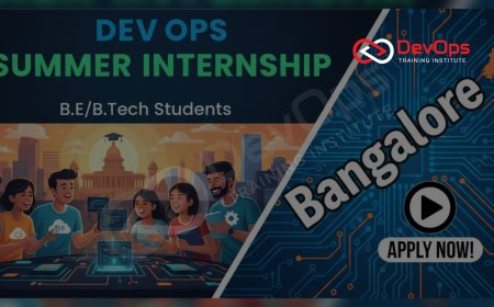 DevOps Summer Internship in Bangalore [B.E/B.Tech Students]