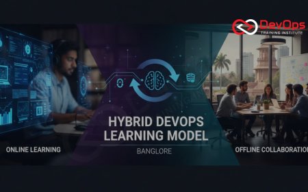 Hybrid DevOps Learning Model – Online + Offline in Bangalore