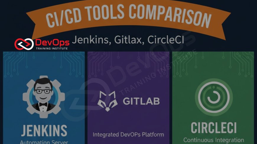 CI/CD Tools Comparison – Jenkins, GitLab, CircleCI in Bangalore