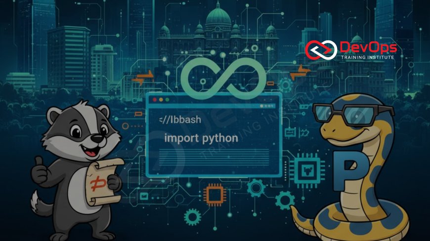 Automate Everything: DevOps Scripting with Bash & Python – Bangalore