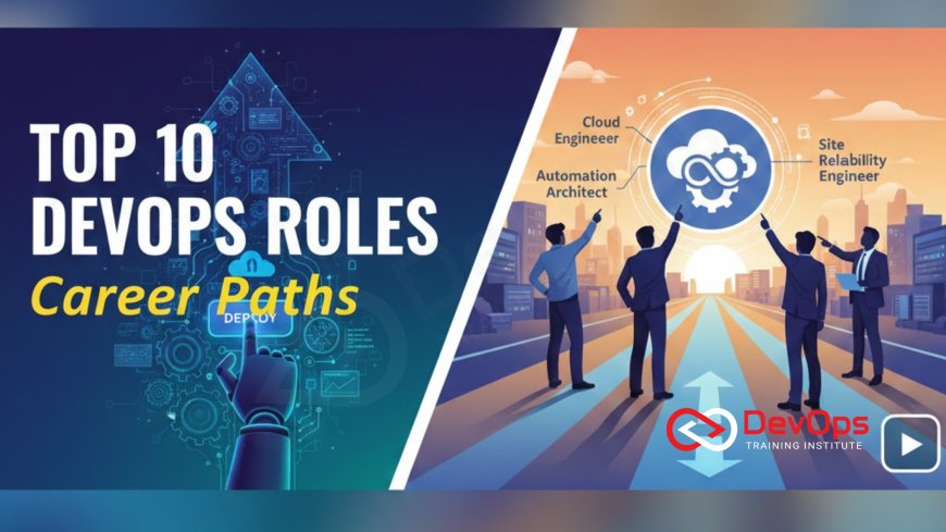 Top 10 DevOps Roles & Career Paths in 2025