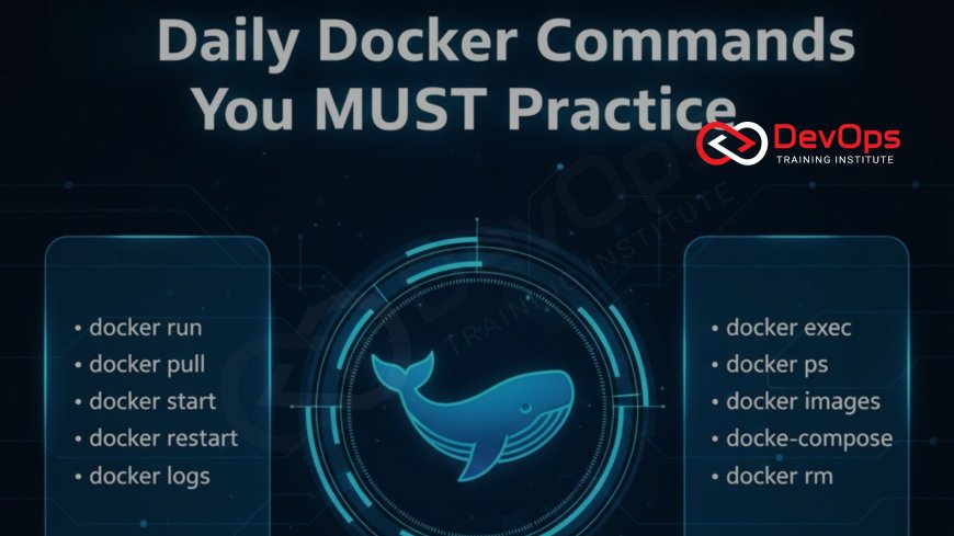 12 Daily Docker Commands You Must Practice in 2025