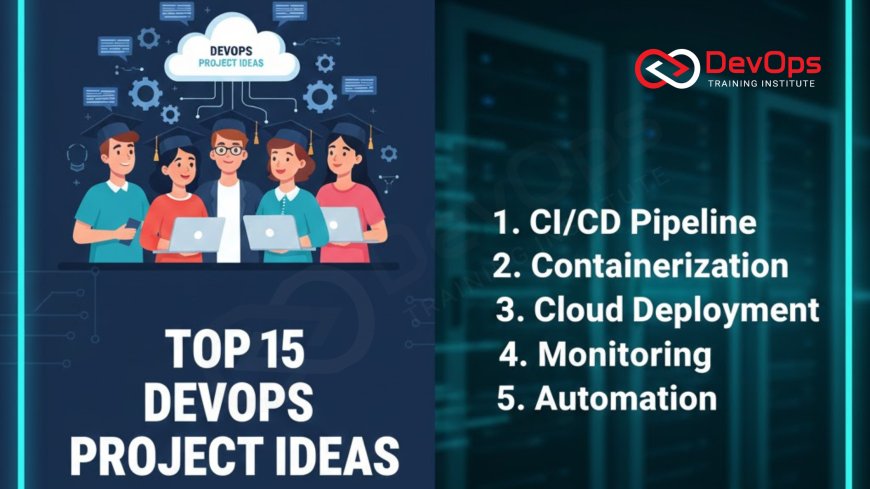 Top 15 DevOps Project Ideas for Freshers