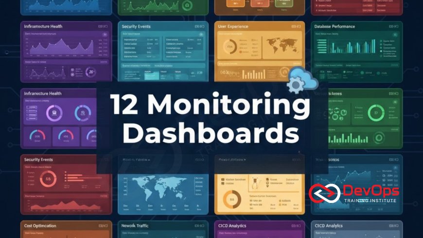 12 Monitoring Dashboards Every DevOps Should Build