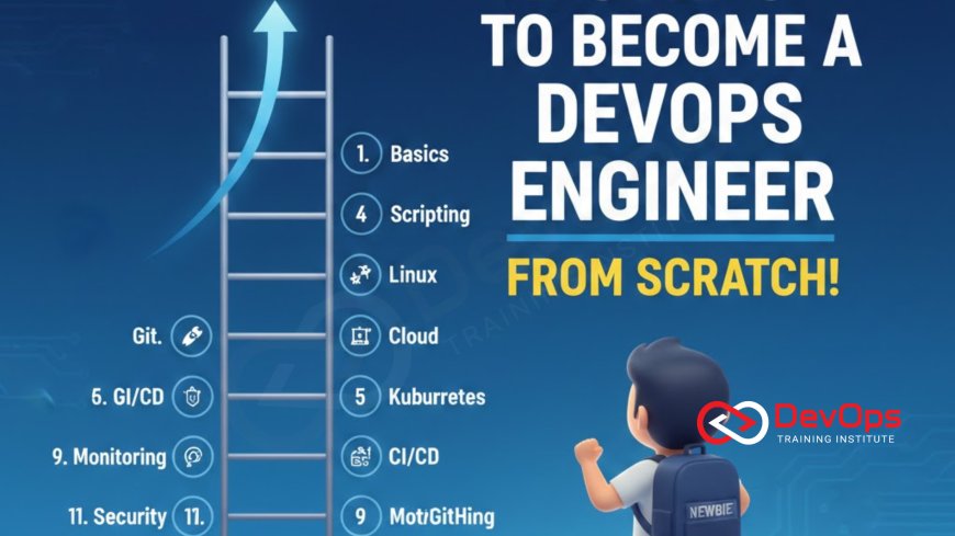 12 Steps to Become a DevOps Engineer from Scratch