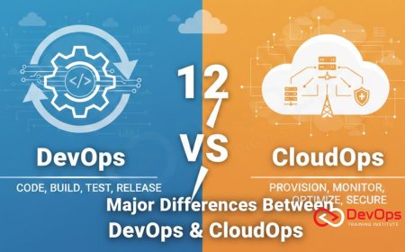 12 Major Differences Between DevOps & CloudOps