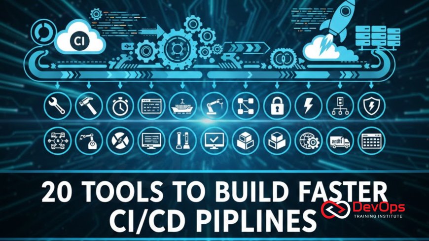 20 Tools to Build Faster CI/CD Pipelines
